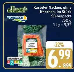 Marktkauf Heimat & geschmack kasseler nacken, ohne knochen, im stück Angebot