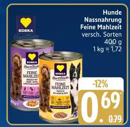 Marktkauf Edeka feine mahlzeit ragout mit lamm, huhn, karotten & nudeln Angebot