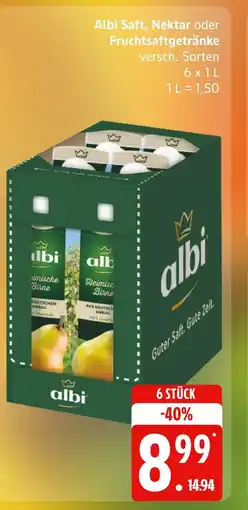 Marktkauf Albi saft Angebot