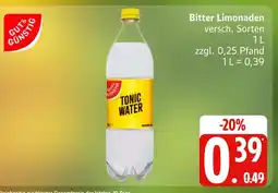 Marktkauf Gut & günstig tonic water Angebot