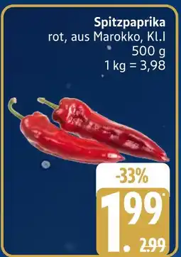 Edeka Spitzpaprika Angebot