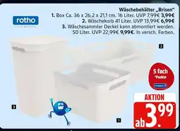 Marktkauf Rotho wäschebehälter brisen box Angebot