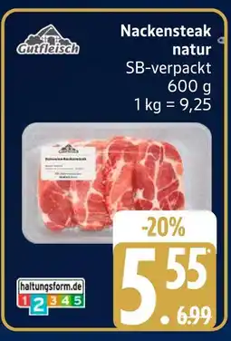 Edeka Gutfleisch nackensteak natur Angebot