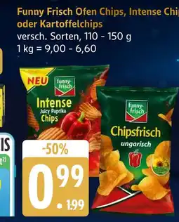 Edeka Funny frisch intense juicy paprika chips Angebot