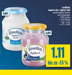 diska Landliebe joghurt mild Angebot