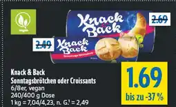 diska Knack & back sonntagsbrötchen Angebot