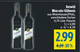 diska Rotwild wein Angebot