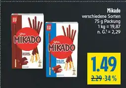 diska Lu mikado zartbitterschokolade Angebot