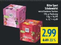diska Ritter sport schokowürfel jojo schatz Angebot