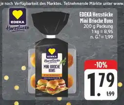 E-Center Edeka herzstücke mini brioche buns Angebot