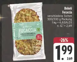 E-Center Boboli focaccia Angebot