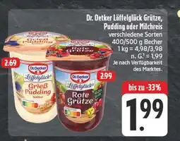 E-Center Dr. oetker grieß pudding natur Angebot