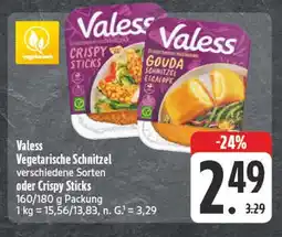 E-Center Valess vegetarische schnitzel Angebot