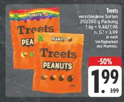 E-Center Treets peanuts Angebot
