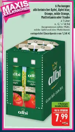 Marktkauf Albi heimischer apfel Angebot