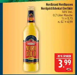 Marktkauf Nordbrand nordhausen nordgold advokat eierlikör Angebot