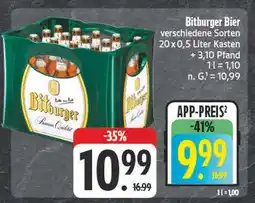 E-Center Bitburger bier Angebot