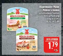 Marktkauf Rügenwalder mühle mühlen schinken zarter kochschinken Angebot