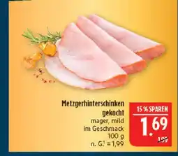 Marktkauf Metzgerhinterschinken gekocht Angebot
