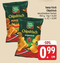 E-Center Funny-frisch chipsfrisch peperoni Angebot