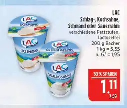 Marktkauf Lac schlagsahne Angebot