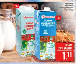 Marktkauf Vogtlandweide haltbare fettarme milch Angebot