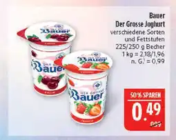 Marktkauf Bauer der grosse joghurt kirsche Angebot