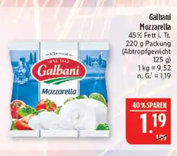 Marktkauf Galbani mozzarella Angebot