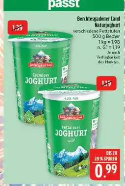 Marktkauf Berchtesgadener land cremiger joghurt Angebot
