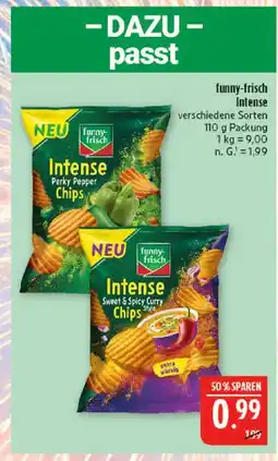 Marktkauf Funny-frisch intense perky pepper chips Angebot