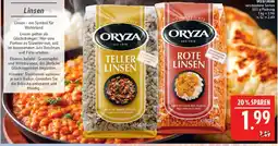 Marktkauf Oryza teller linsen Angebot