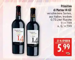 Marktkauf Primitivo di marina 14 igt Angebot