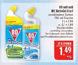 Marktkauf Null null wc aktivgel 4 in 1 Angebot
