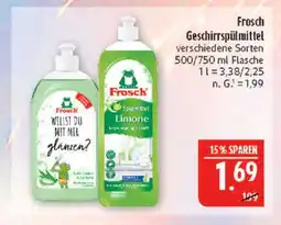 Marktkauf Frosch geschirrspülmittel limone Angebot