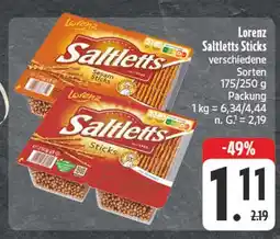 Edeka Lorenz saltletts sticks Angebot