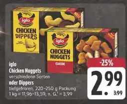 Edeka Iglo chicken nuggets Angebot