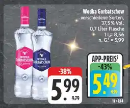 Edeka Wodka gorbatschow wodka gorbatschow Angebot