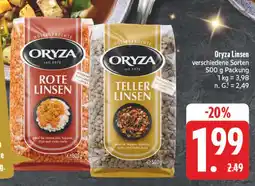 Edeka Oryza rote linsen Angebot