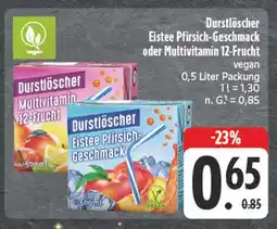 Edeka Durstlöscher eistee pfirsich-geschmack Angebot