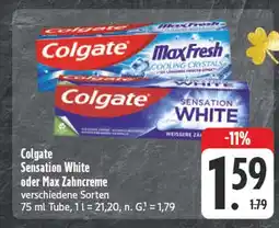 Edeka Colgate sensation white Angebot