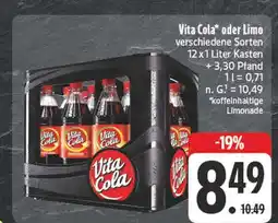Edeka Vita cola vita cola oder limo Angebot