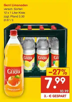 Netto Marken-Discount Gerri limonaden Angebot