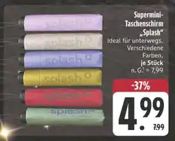 Edeka Supermini-taschenschirm 'splash' Angebot