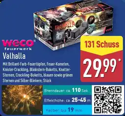 Aldi Nord Weco Feuerwerk Valhalla Angebot