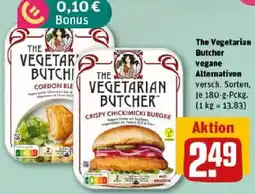 REWE The Vegetarian Butcher vegane Alternativen Angebot