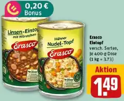 REWE Erasco Eintopf Angebot