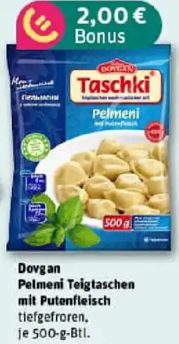 REWE Dovgan Pelmeni Teigtaschen mit Putenfleisch Angebot