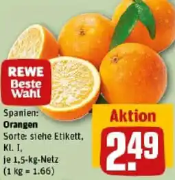 REWE Orangen Angebot