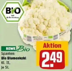 REWE Bio Blumenkohl Angebot