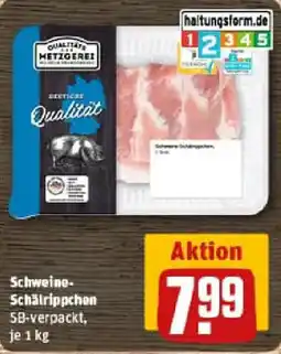 REWE Schweine Schälrippchen Angebot